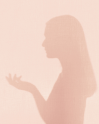 Silhouette corps parle