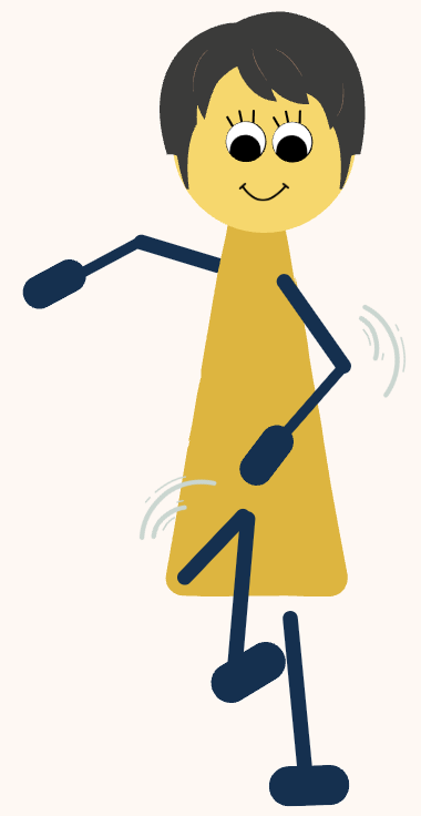 Mouvements croisés pour passer à l'action